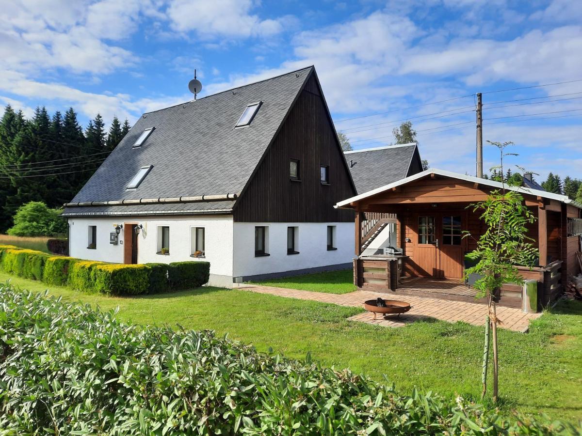 Ferienhaus Am Erzgebirgskamm Marienberg Exteriér fotografie